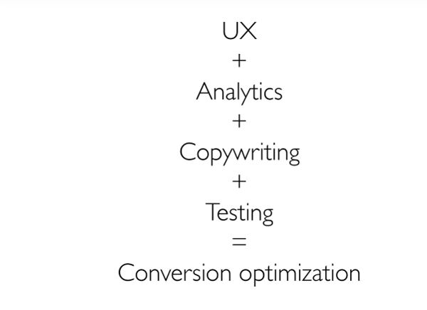 Conversion Rate optimization